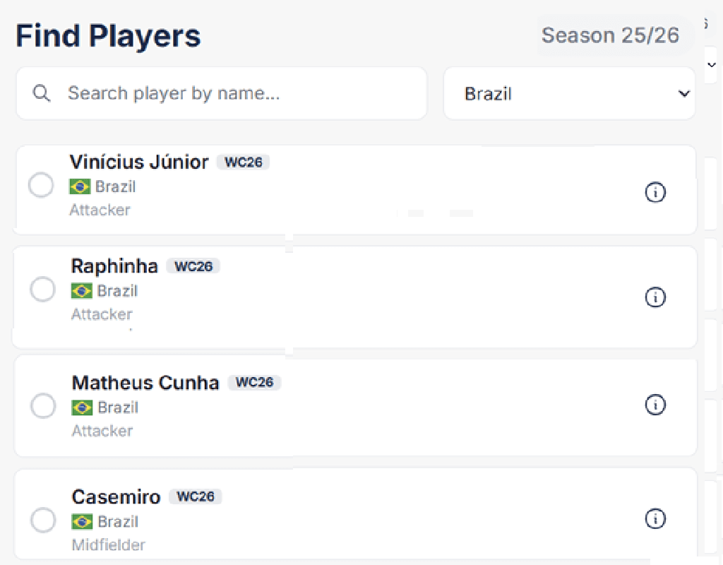 Nationality search